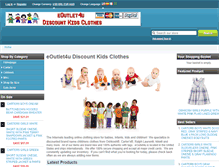 Tablet Screenshot of eoutlet4u.com